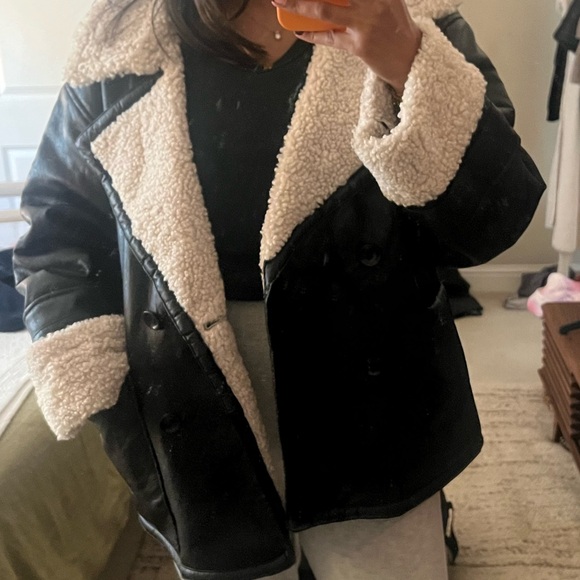 Free People Kaja Vegan Bonded Peacoat - Picture 15 of 16